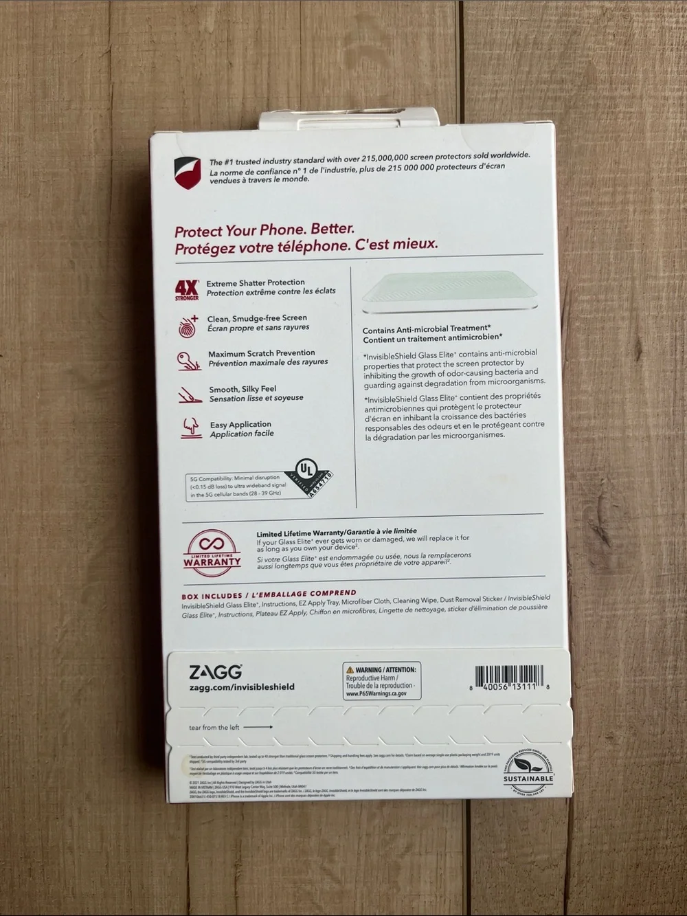 ZAGG invisibleshield glass